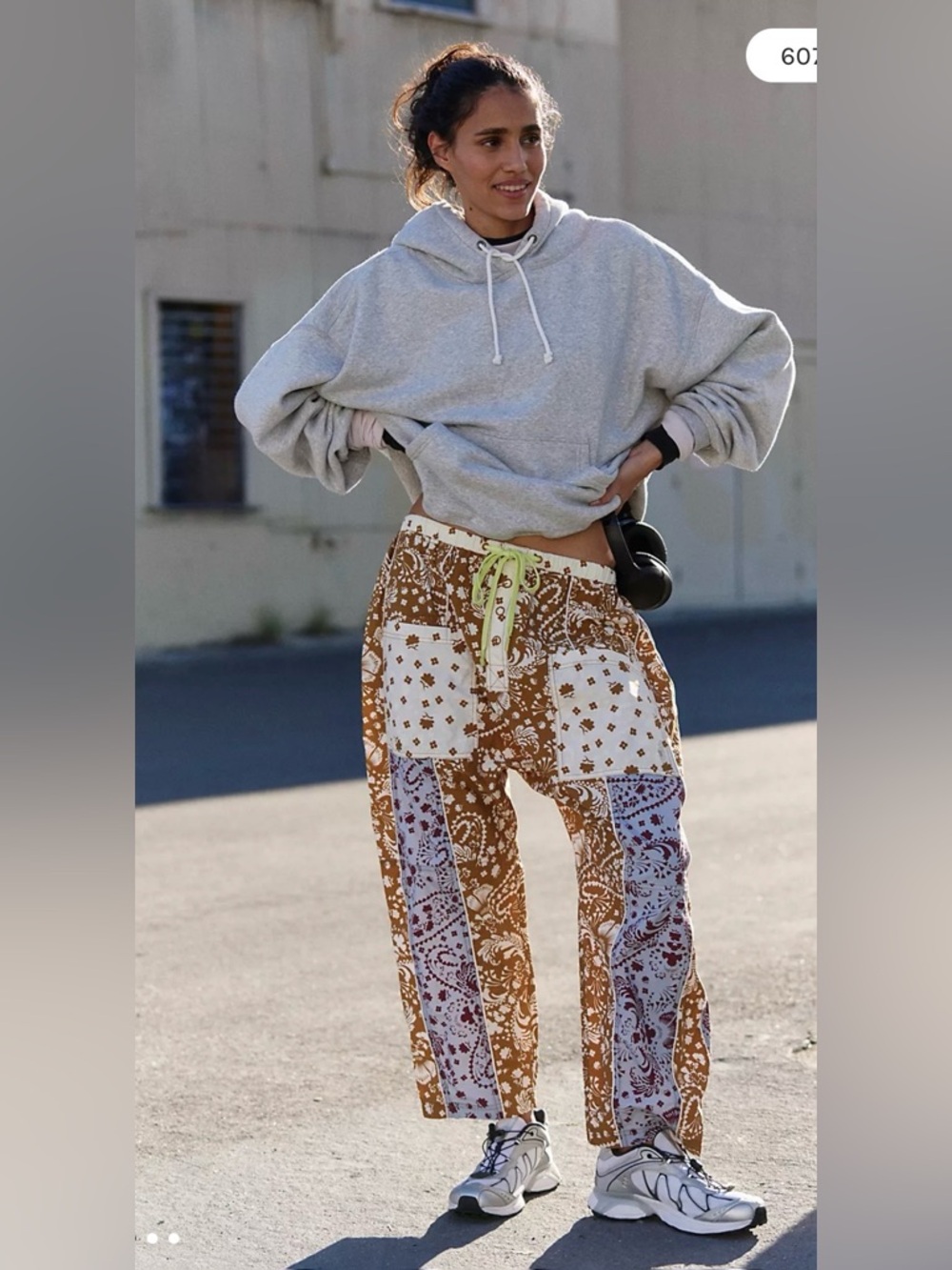 Free People Well Played Printed Pants